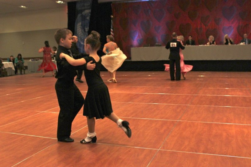 Kids at Ballroom DAnce Competition