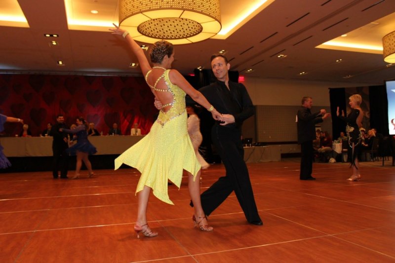 Fun at Ballroom Dance Competition