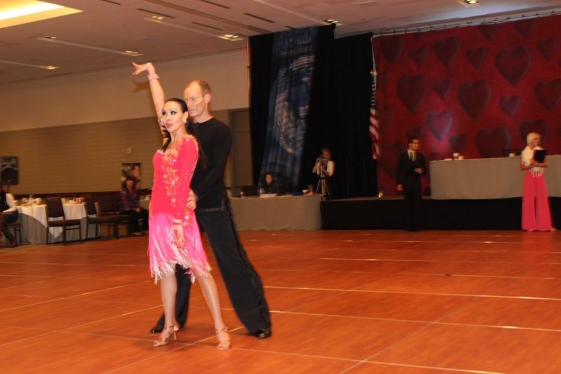 Elegant Ballroom Dance Pose